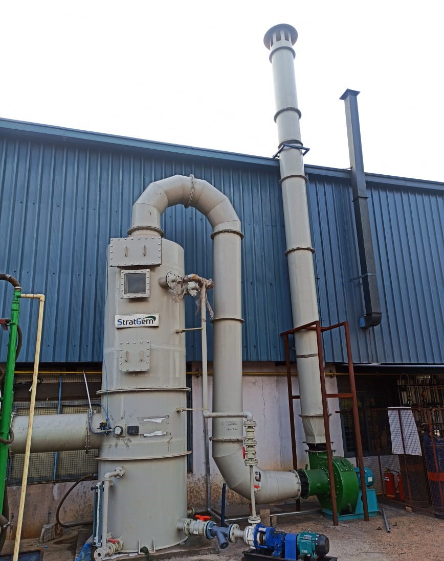 Fume Extractor in Seven tank process by Stratgem 